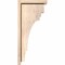 Ekena Millwork Pescadero Smooth Corbel w/Backplate, Douglas Fir, 5 1/2"W x 10"D x 22"H COR06X10X22PEC01SDF - alternate 4
